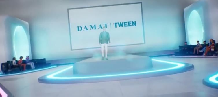 Damat Tween metaverse defilesi