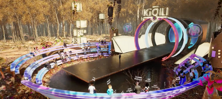 Kiğılı metaverse defilesi