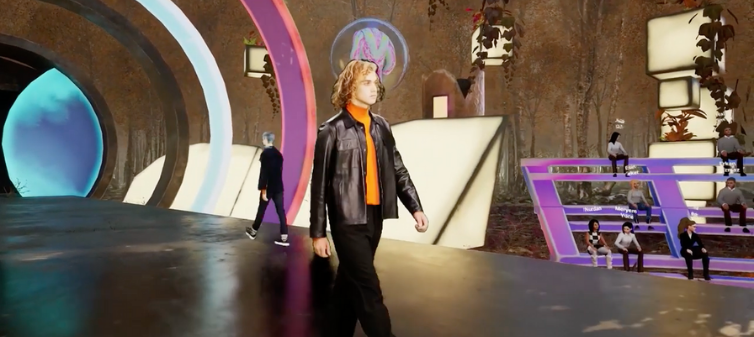 Kiğılı metaverse defilesi