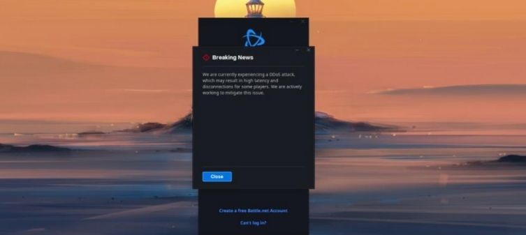 Blizzard DDoS Saldırısına Uğradı
